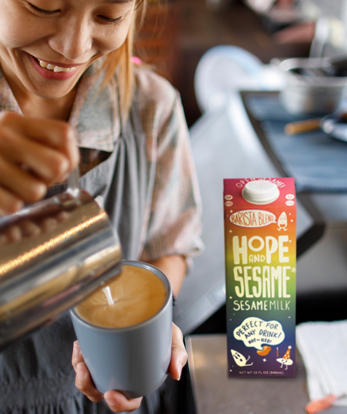 Non-GMO Barista Blend Sesamemilk 32oz